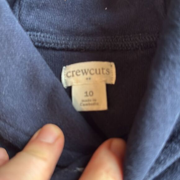 ((3 PIECE)) CREWCUTS 100% COTTON SWEATER AND BUTTON DOWN SHIRT SIZE MED 8-10 - Picture 5 of 7